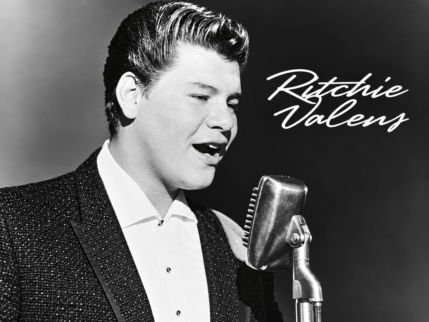 Vintage 1958 photo of Ritchie Valens